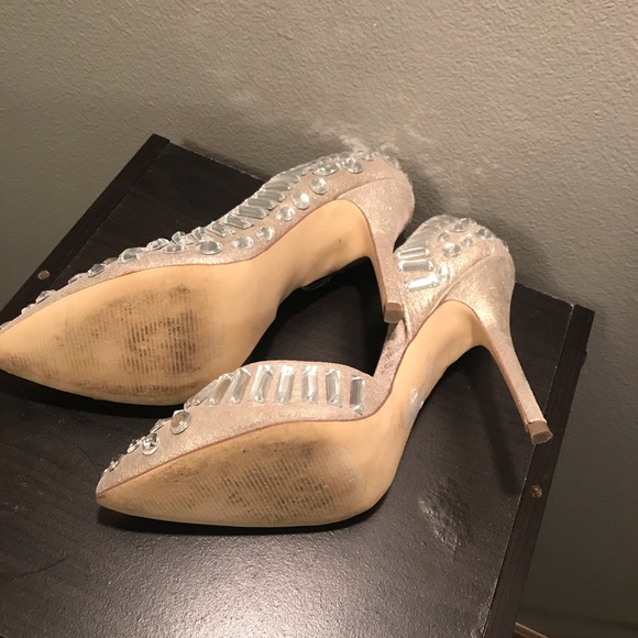 Galactik Rhinestone Heels 7 1/2 - Picture 4 of 5